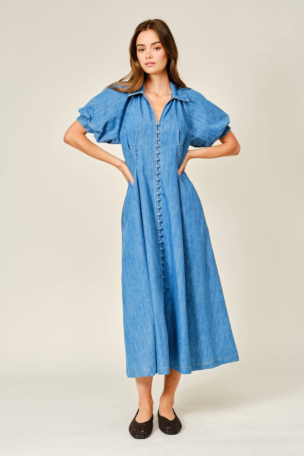 Birdie Denim Dress