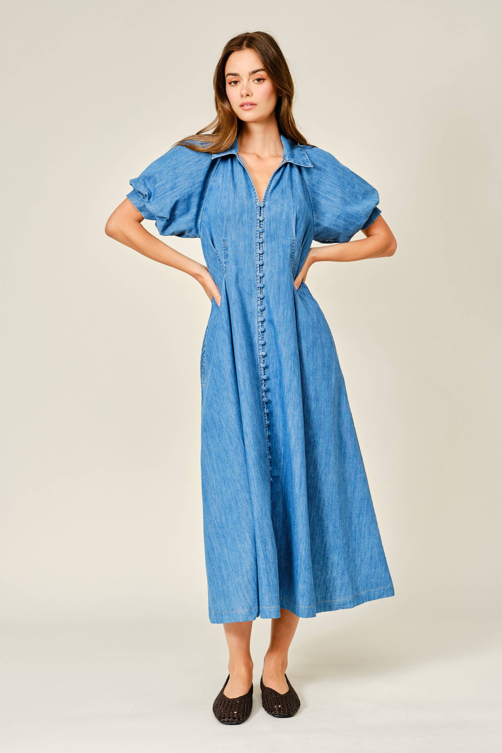 Birdie Denim Dress