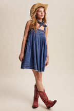 Hazy Denim Dress