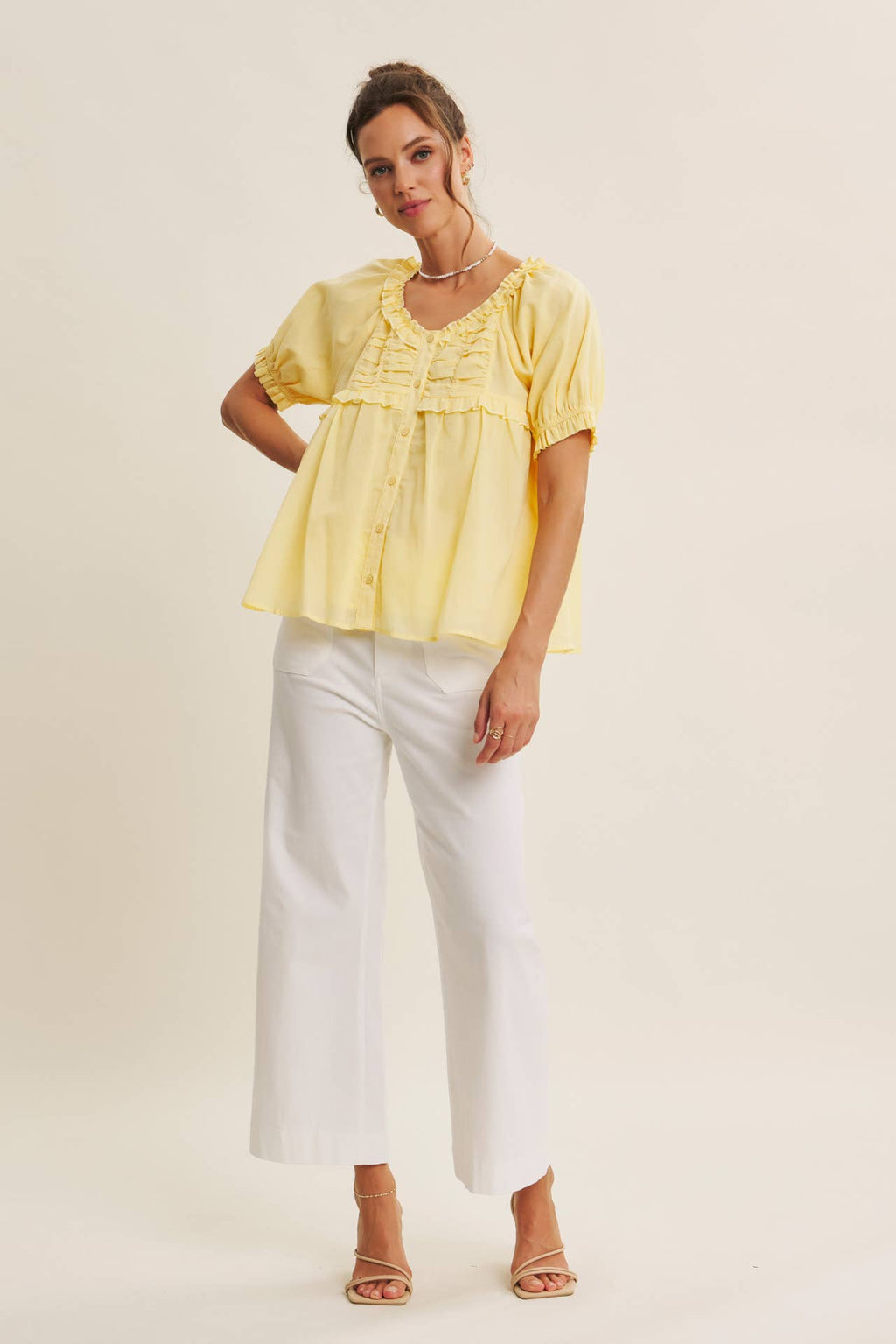 Sun's Out Ruffle Top