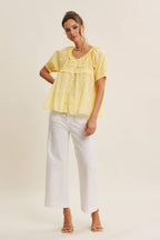 Sun's Out Ruffle Top