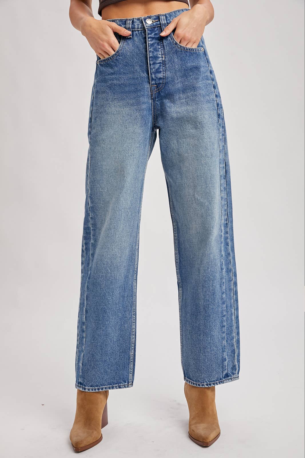 Straight Leg Jeans