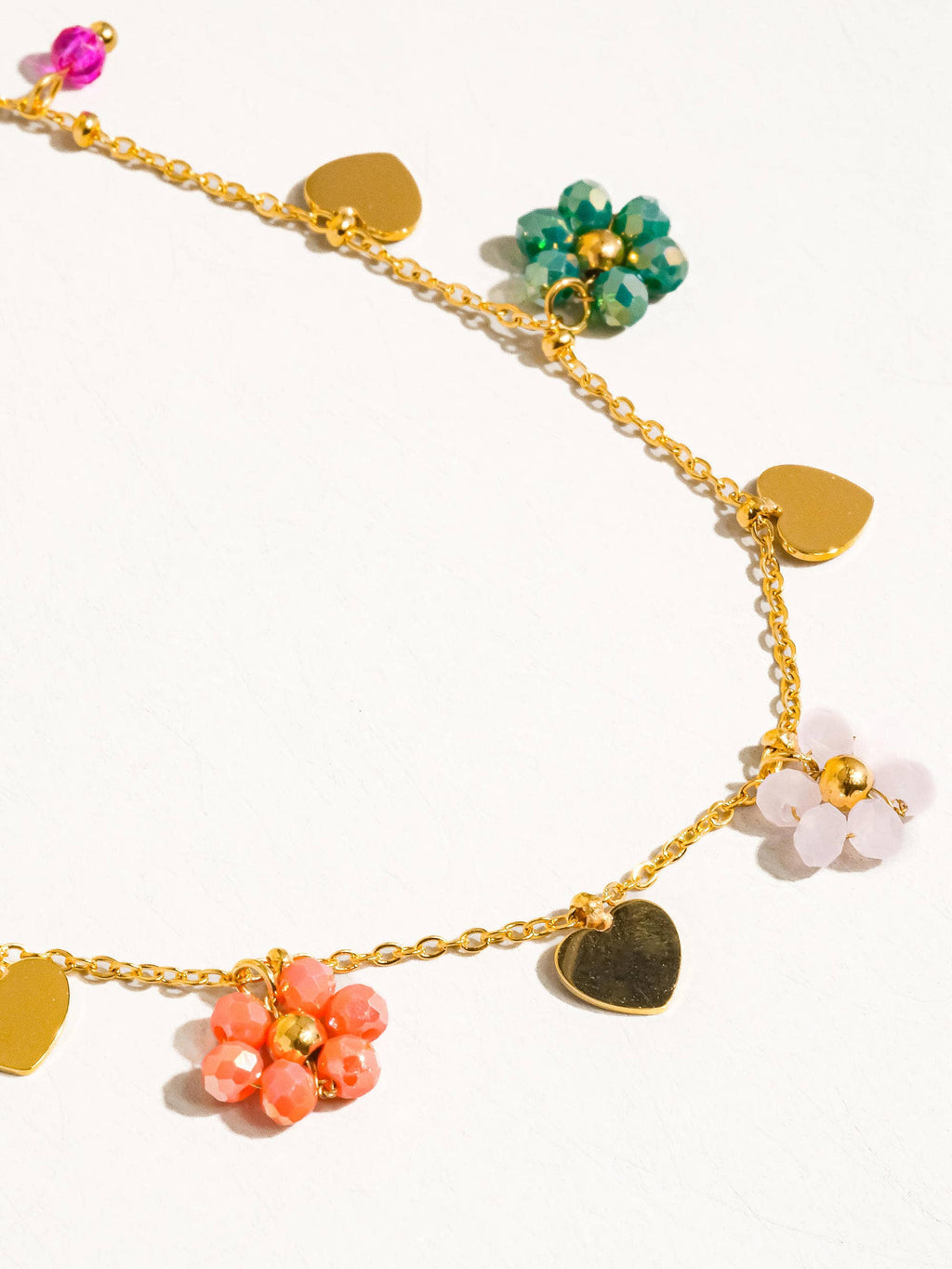 Flowers & Hearts Necklace