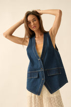 Denim Vest
