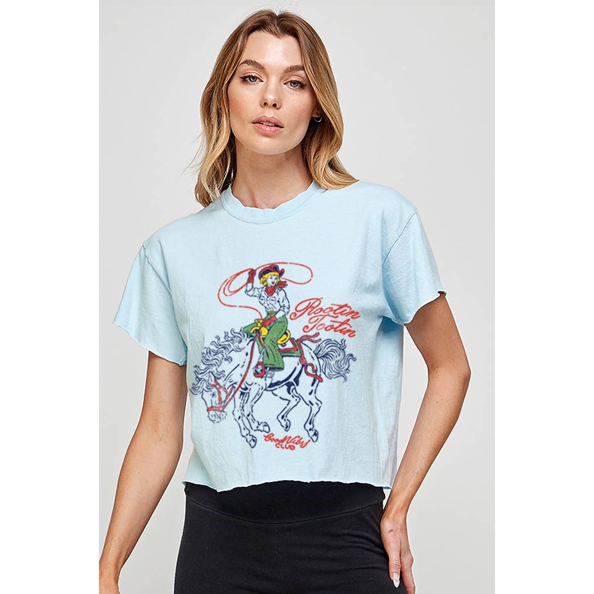 Good Trouble Crop Tee