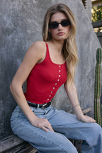 Pointelle Tank Top