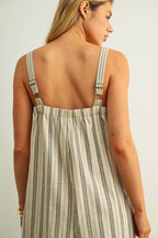 Stripe Tease Jumpsuit