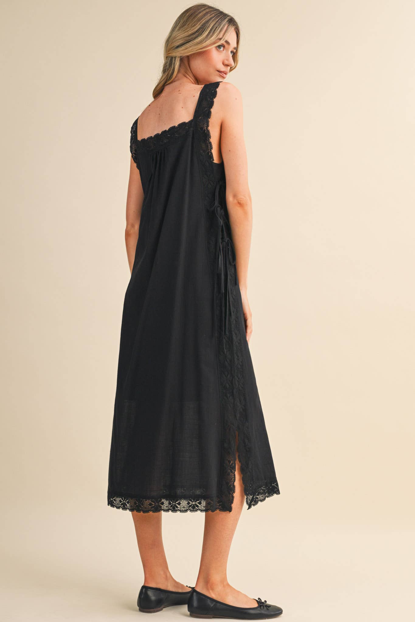 Midnight Lace Midi
