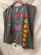 Electric Cowboy Muscle Tee