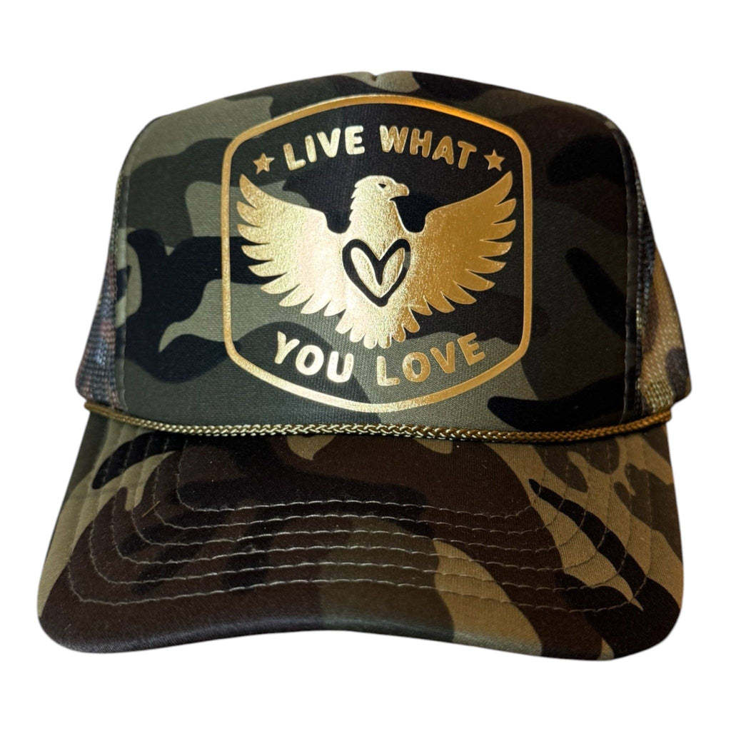 Heart of an Eagle Hat