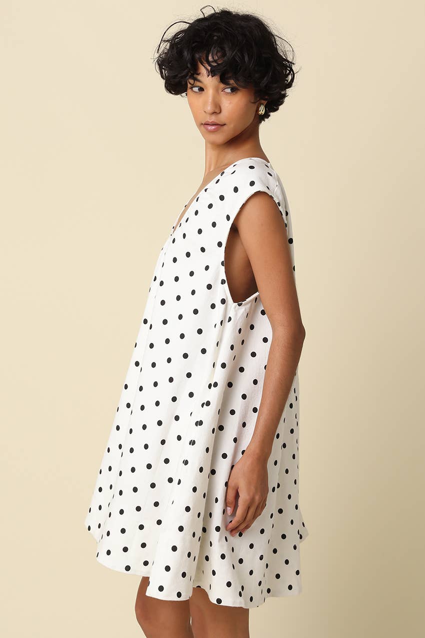 Rain Polka Dot Dress