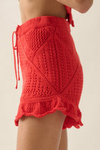 Clyde Crochet Shorts