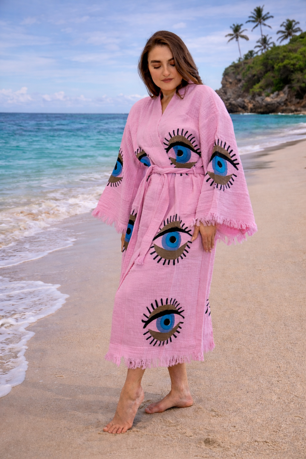 Gold Eye Kaftan Summer