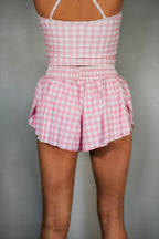 Flutter Away Gingham Shorts