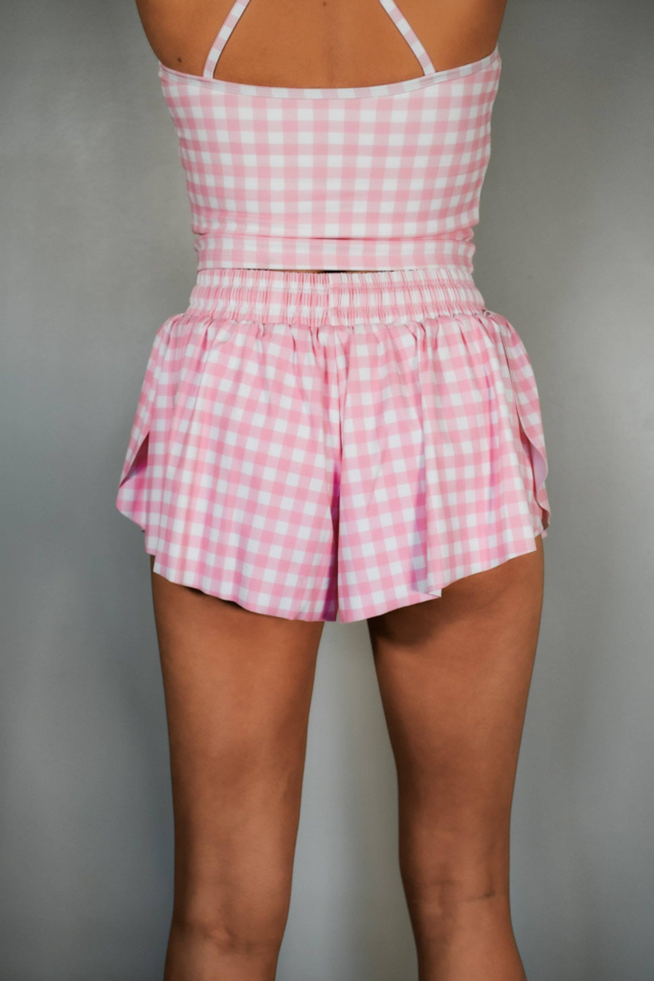 Flutter Away Gingham Shorts