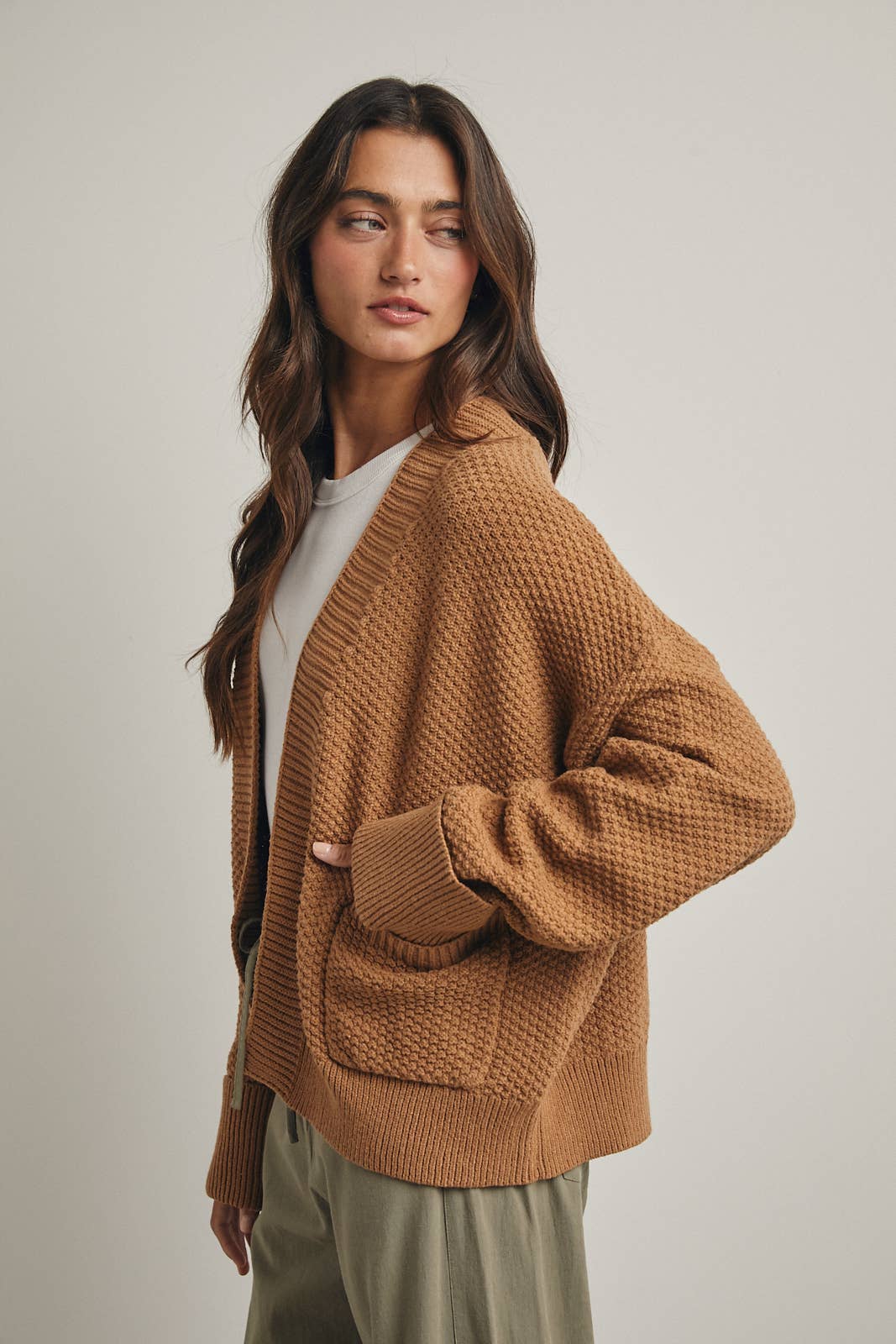 Camel Cardigan