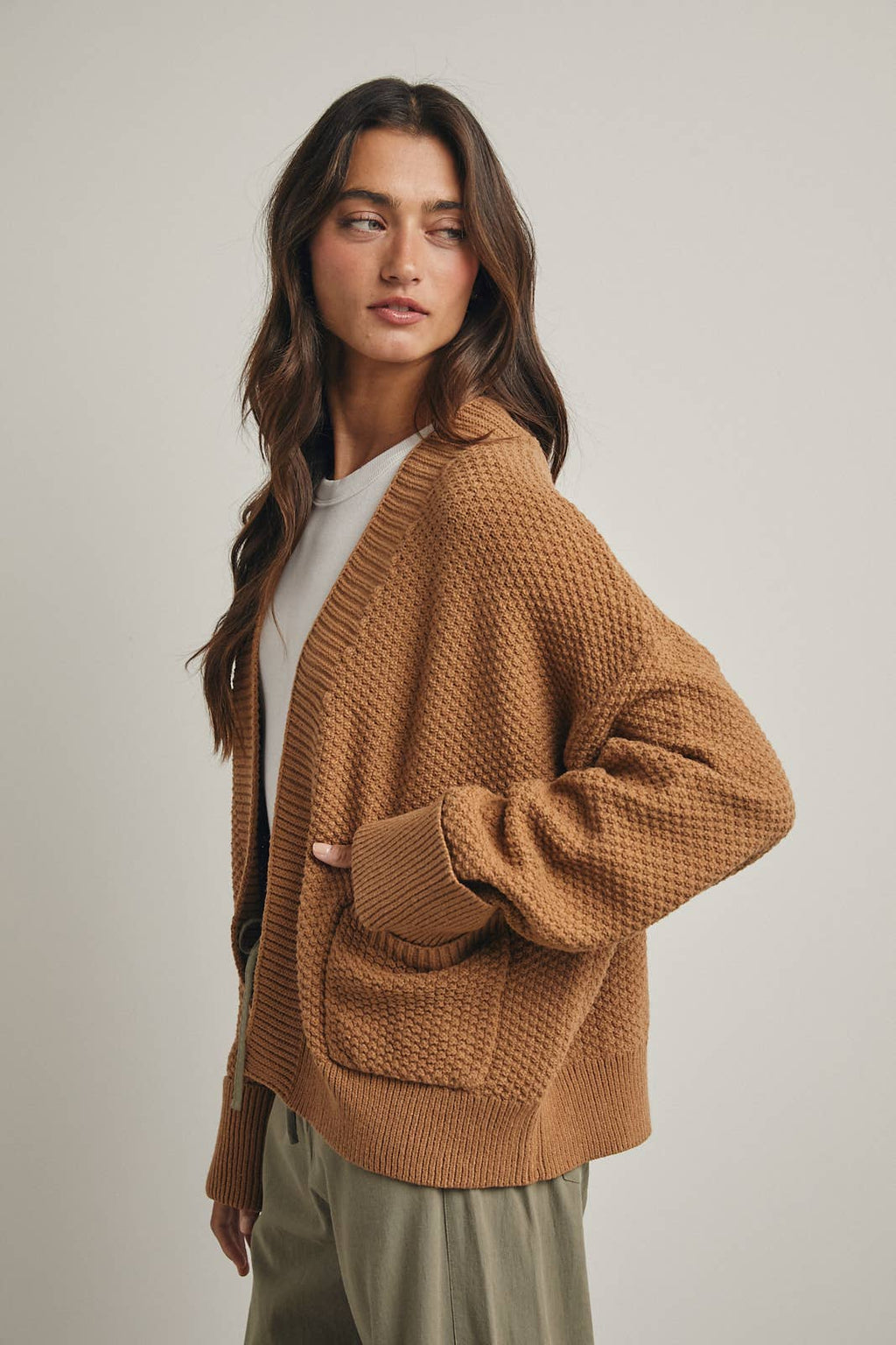 Camel Cardigan