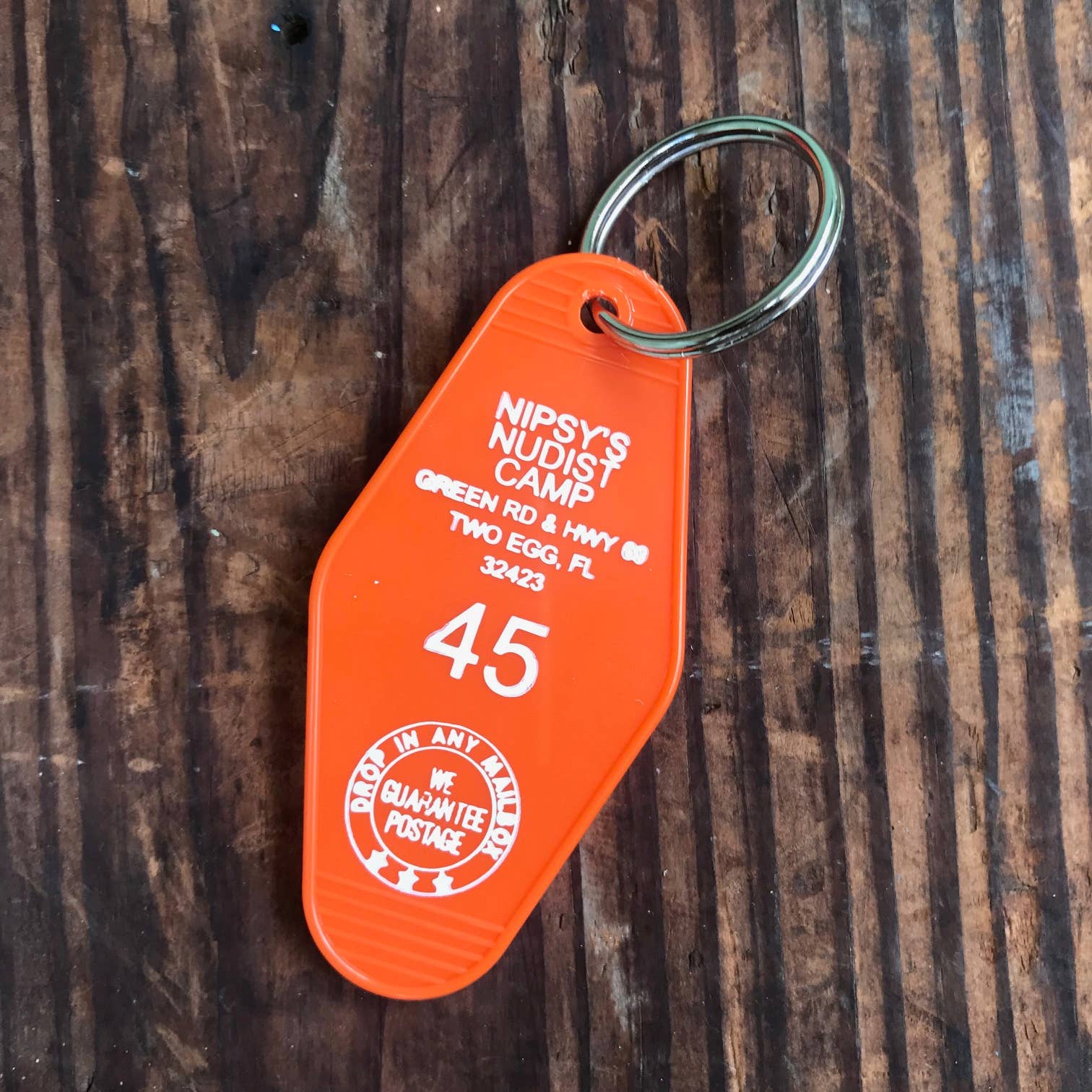 Motel Key Fob Keychains