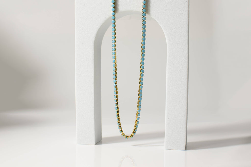 Turquoise Tennis Chain
