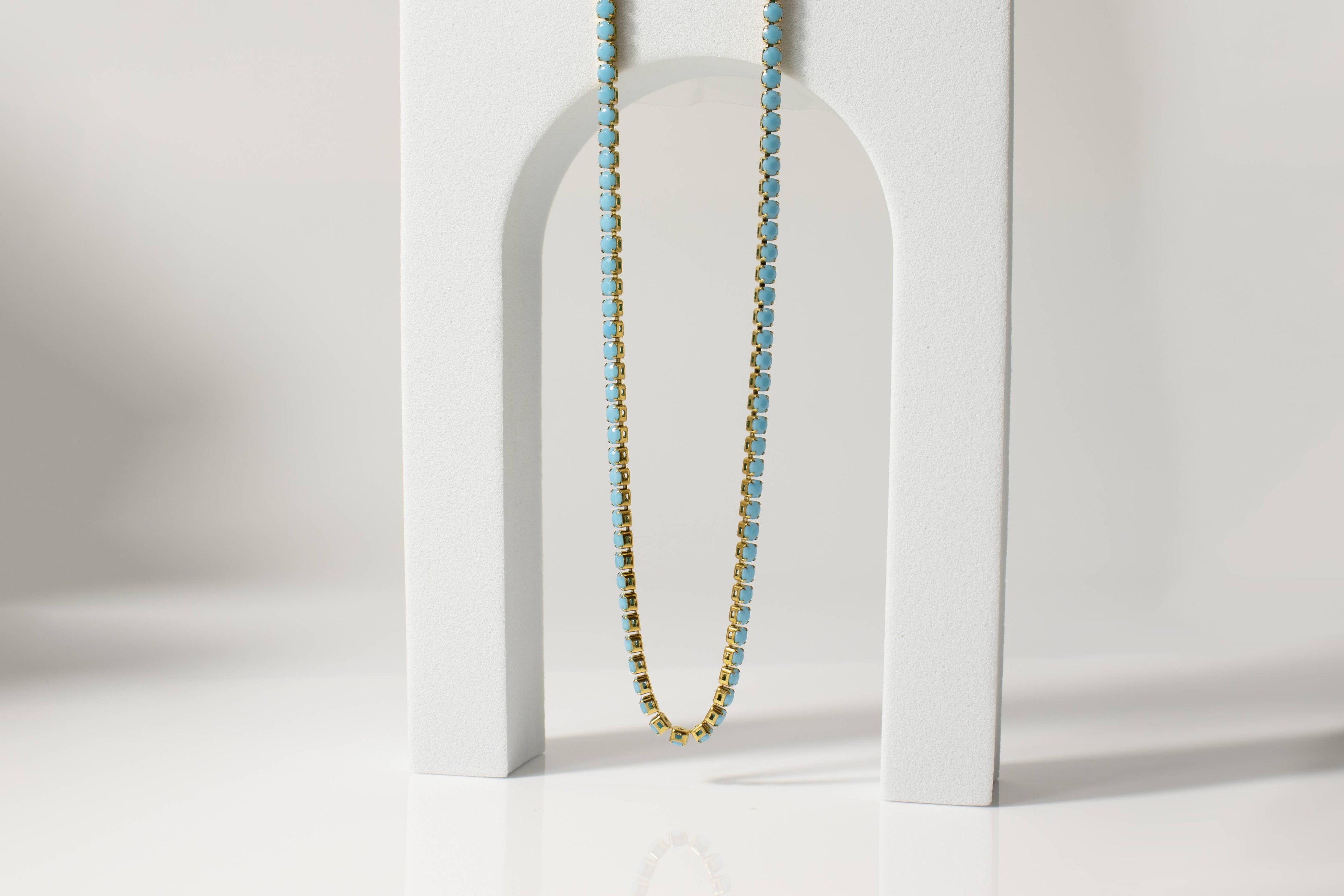 Turquoise Tennis Chain