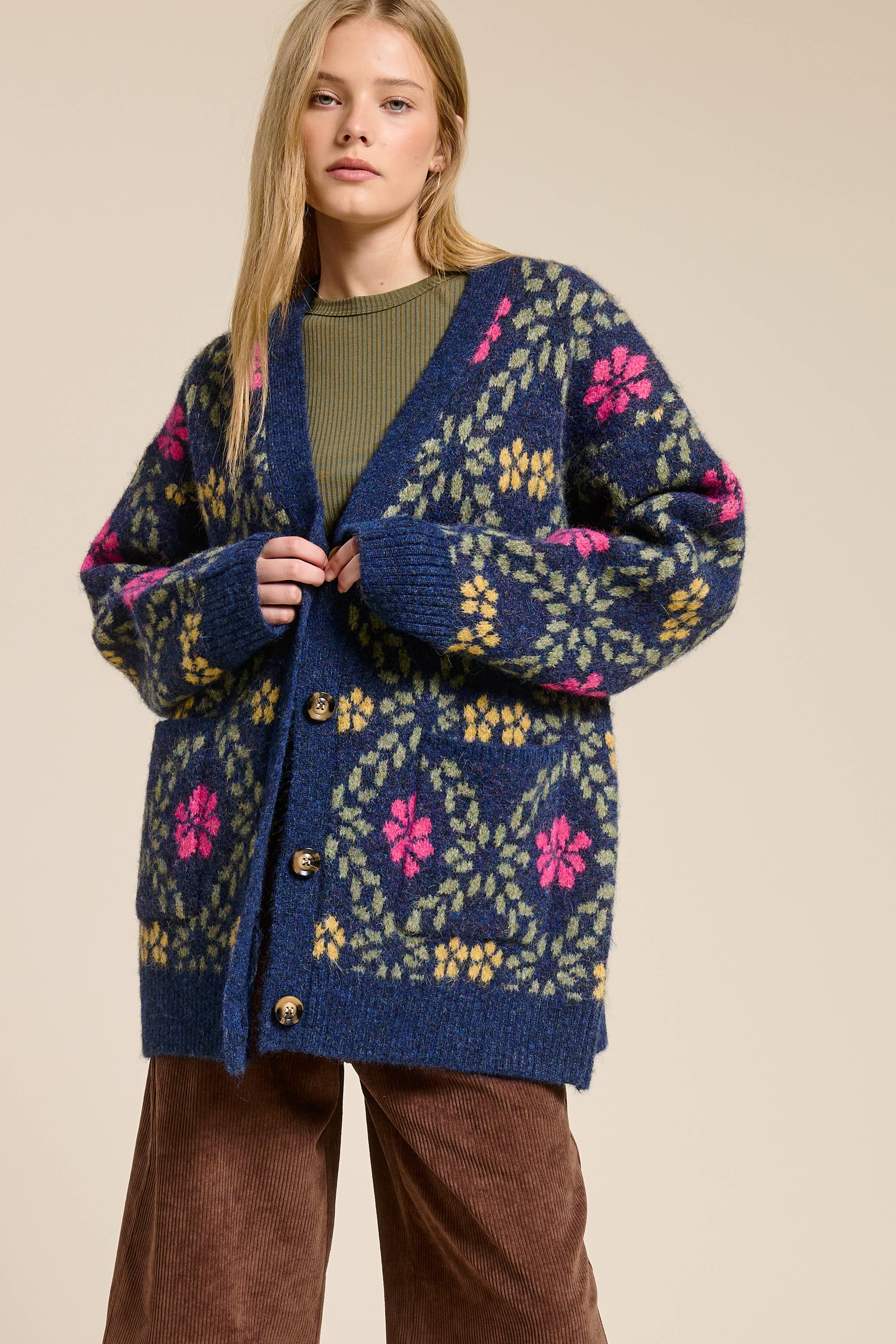 Flower Power Cardigan