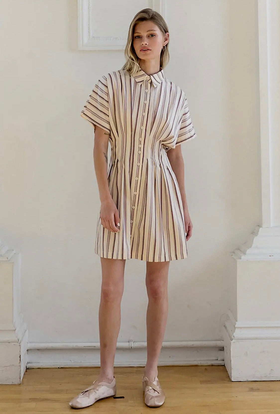 Stripe Story Dress