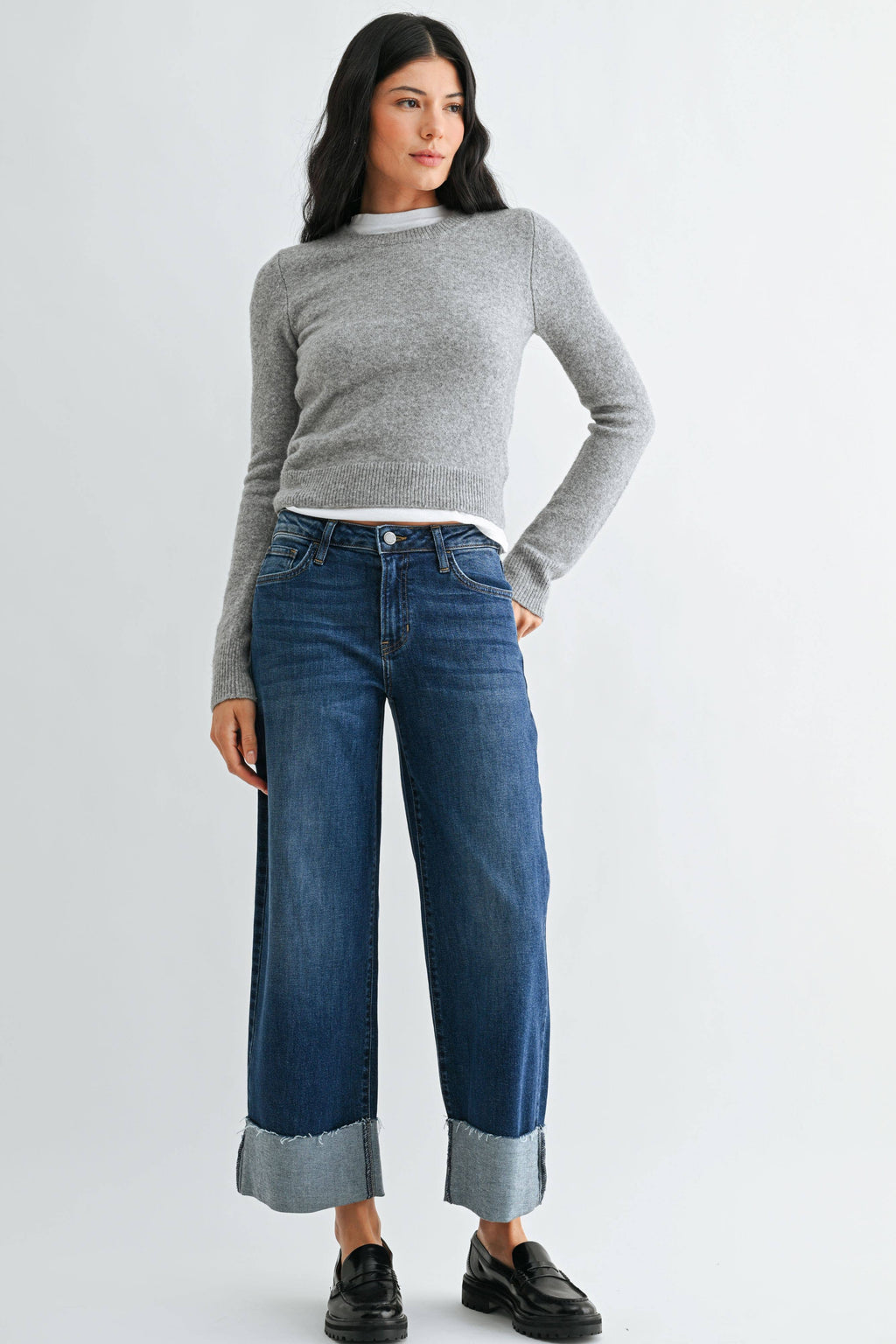 Sharp Cuffs Jeans