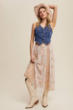 Hey Hay Denim Vest