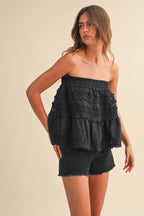 Tipper Strapless Top
