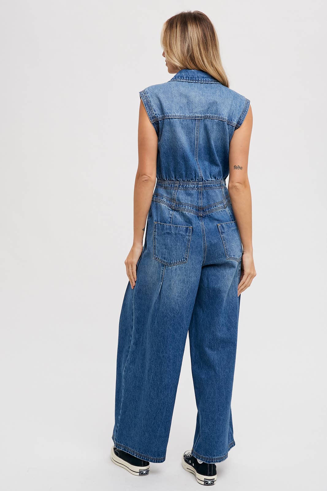 Megan Denim Jumpsuit