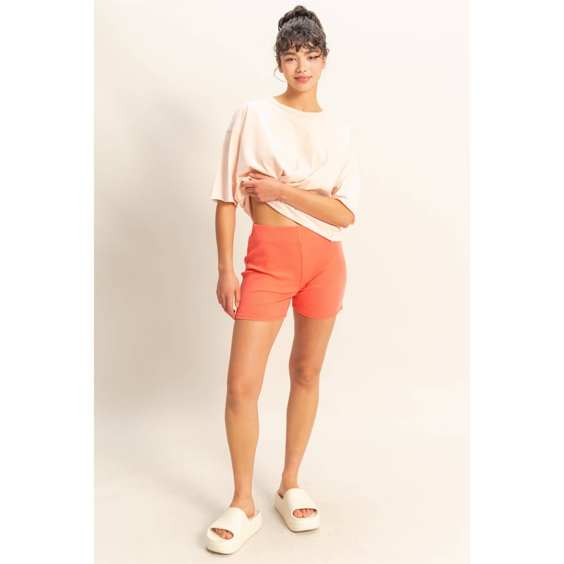 Daria Crew Neck Wide Fit Tee