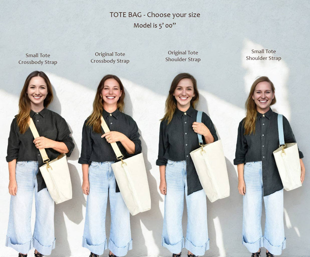 The Everyday Tote –Ivory (Bag Only): Big (bag only)