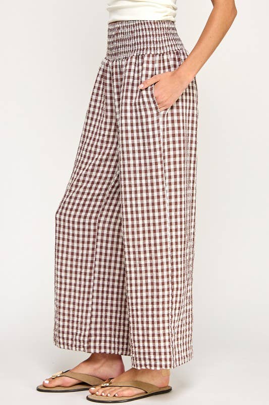 Linda Gingham Pants