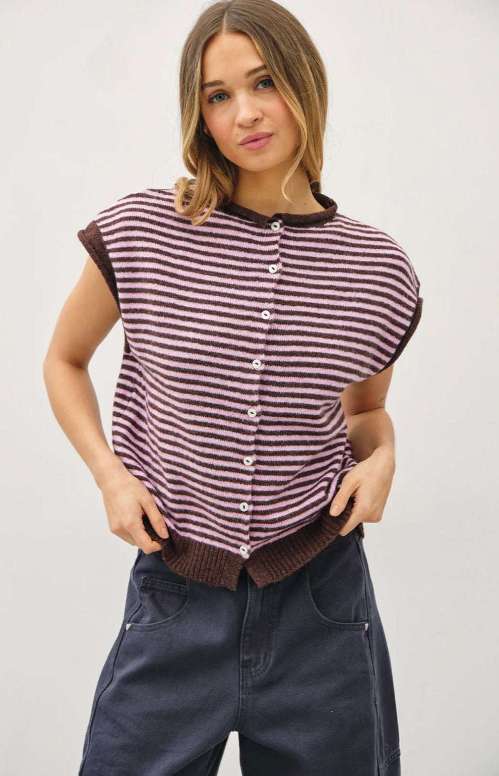 Mini Striped Piper Vest