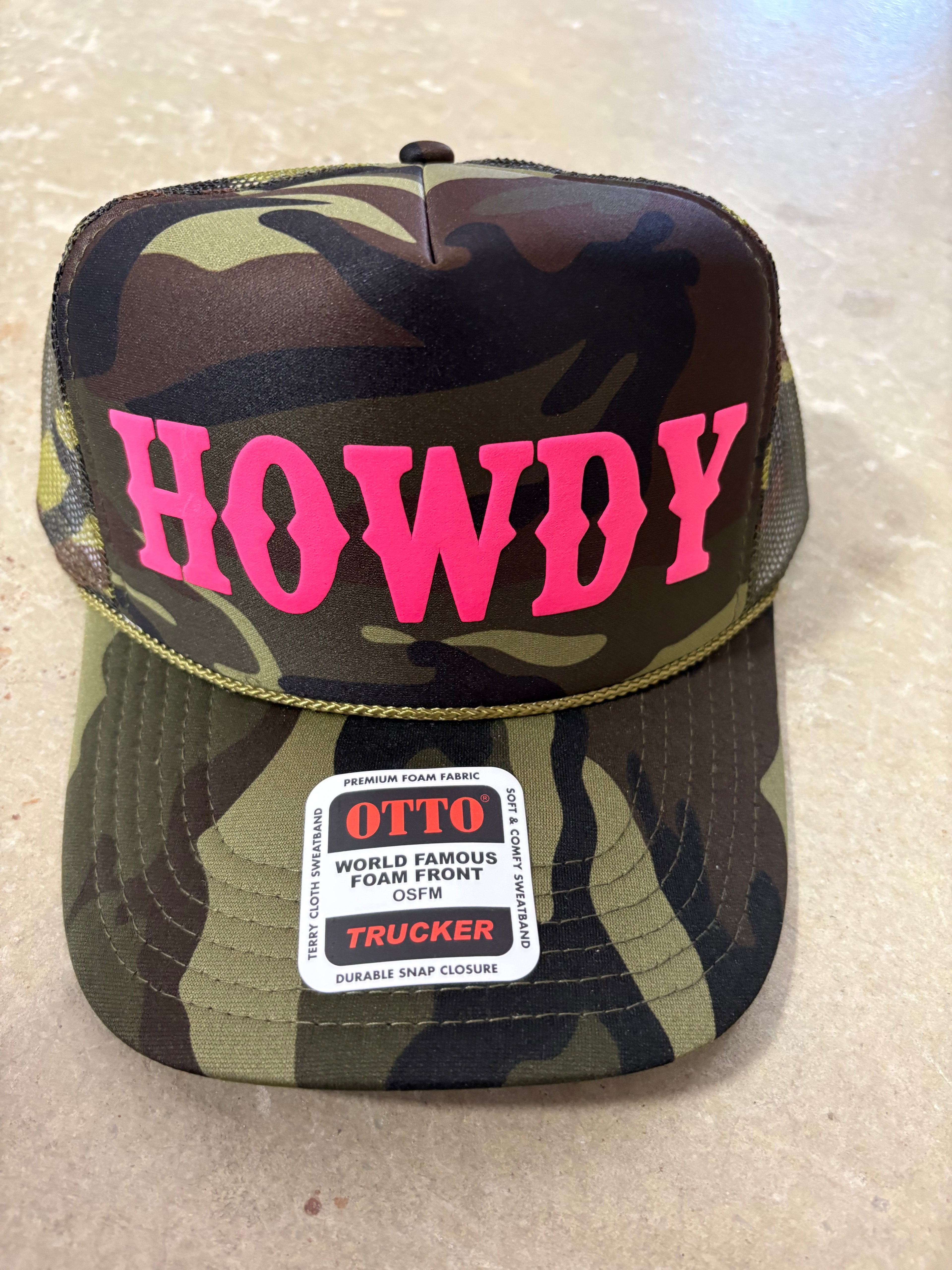 Howdy Trucker Hats