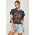Cowboy Kisses Crop Tee