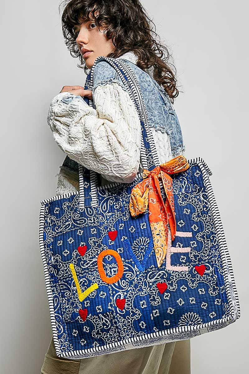 Quilted Heiress Tote