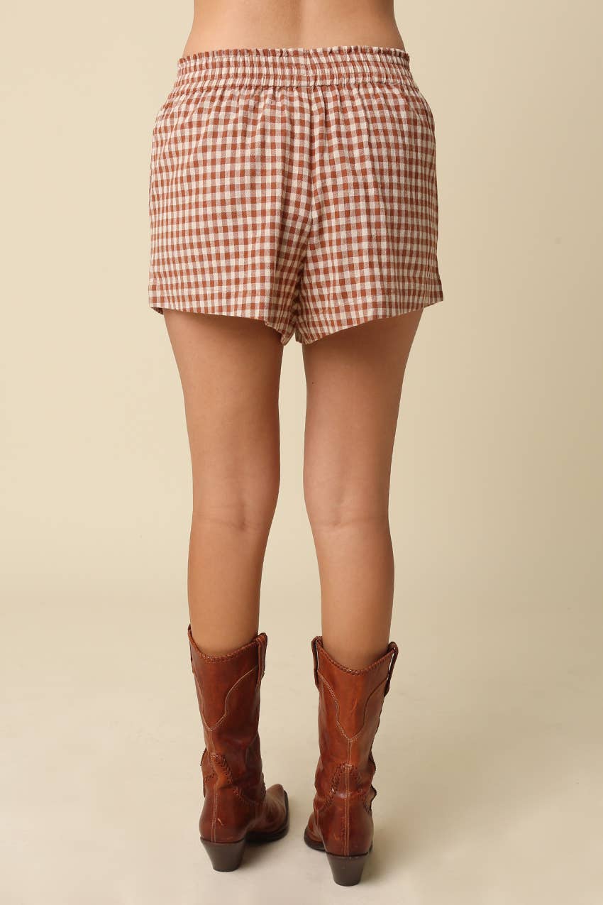 Parlour Gingham Shorts
