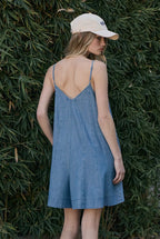 Denim Romper