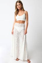 Viola Lace Maxi Skirt