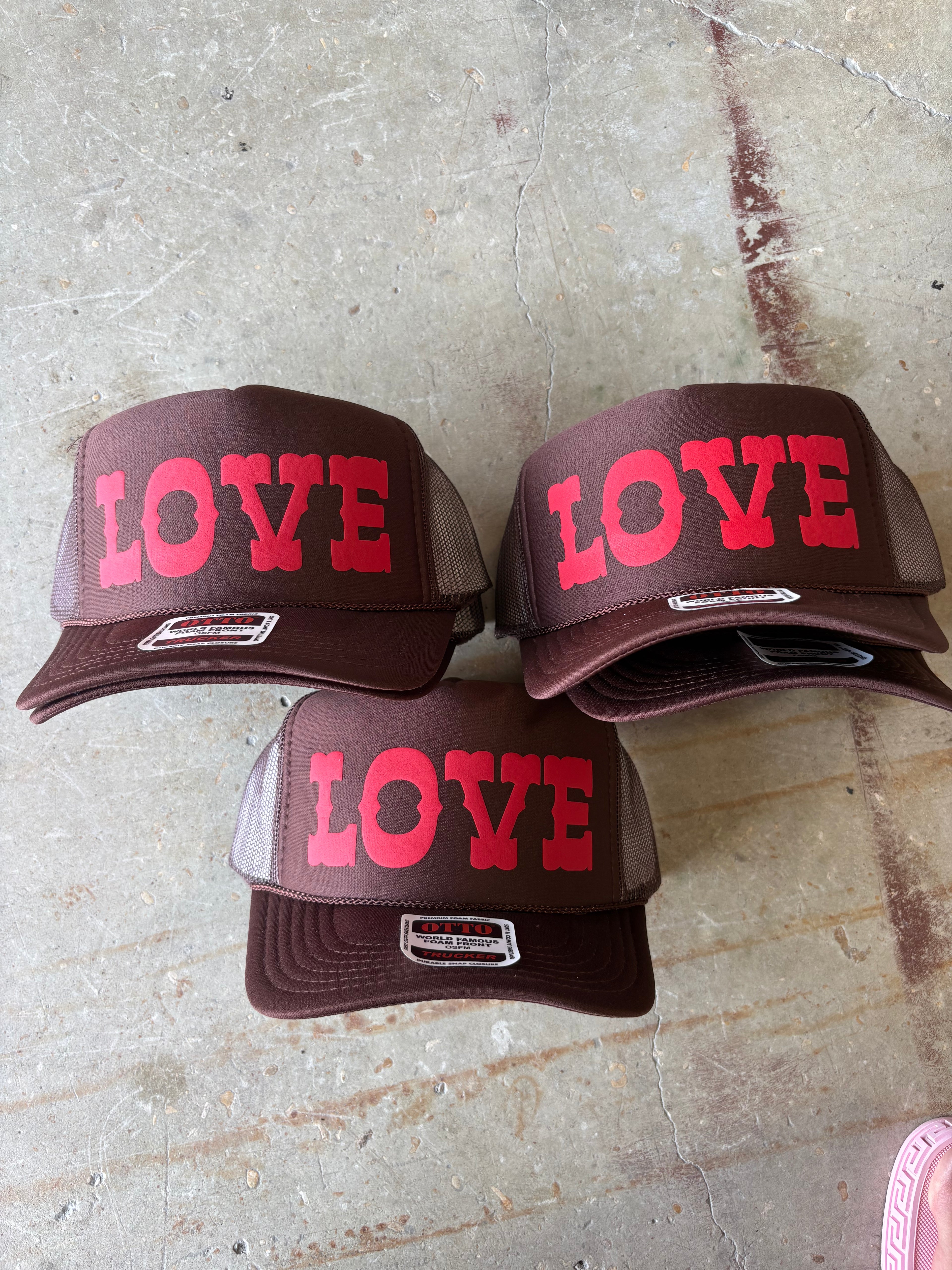 Love Trucker Hat