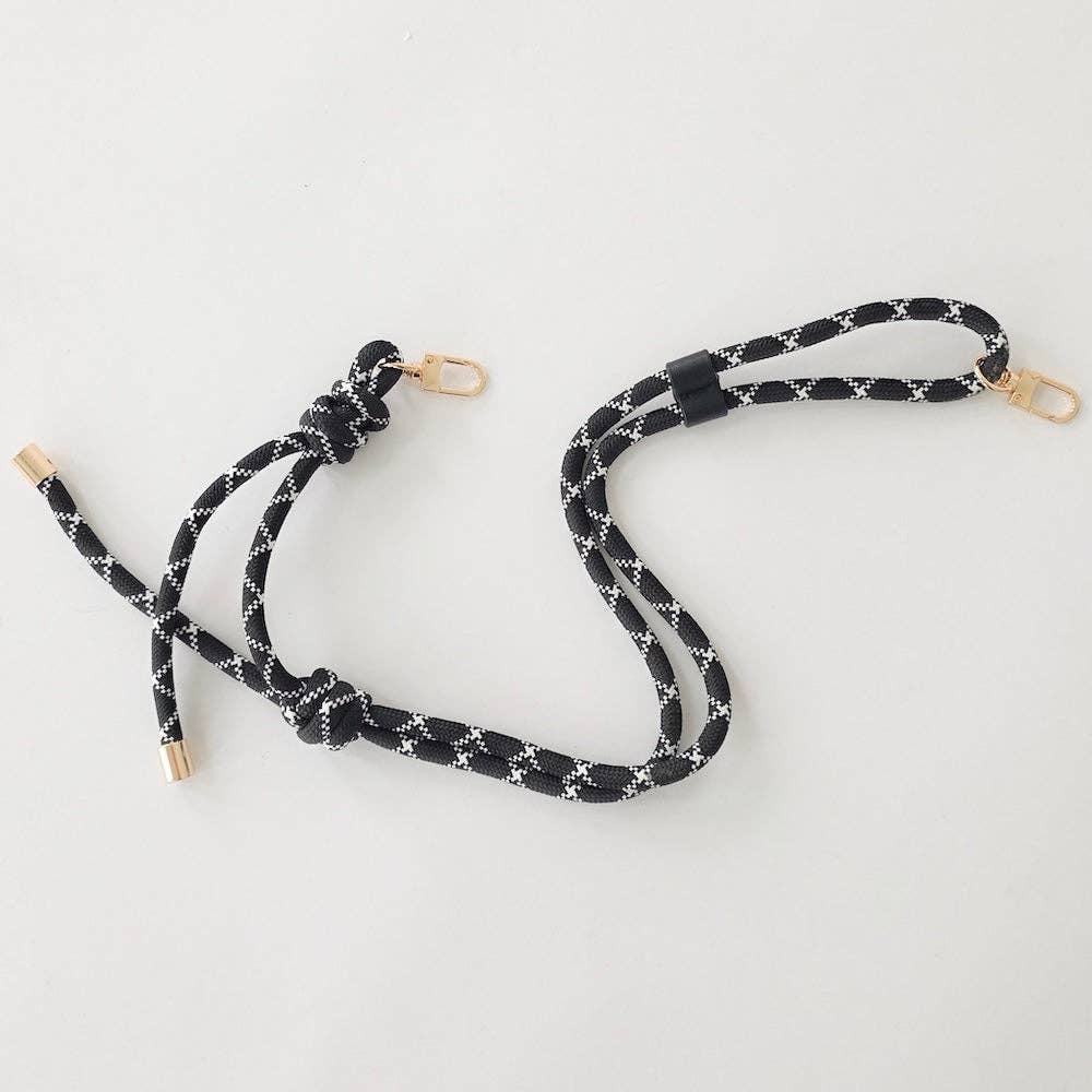Randi Rope Strap: Navy