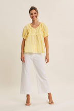 Sun's Out Ruffle Top