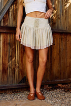 The Dandy Floral Mini Skirt