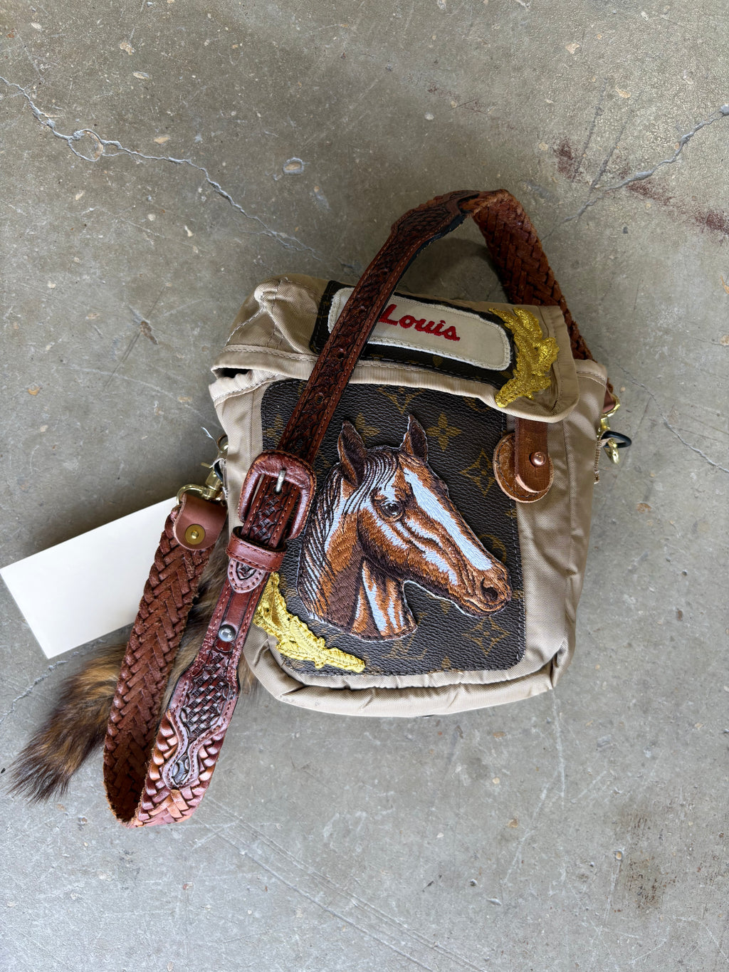 AG Mini Tan Horse Bag