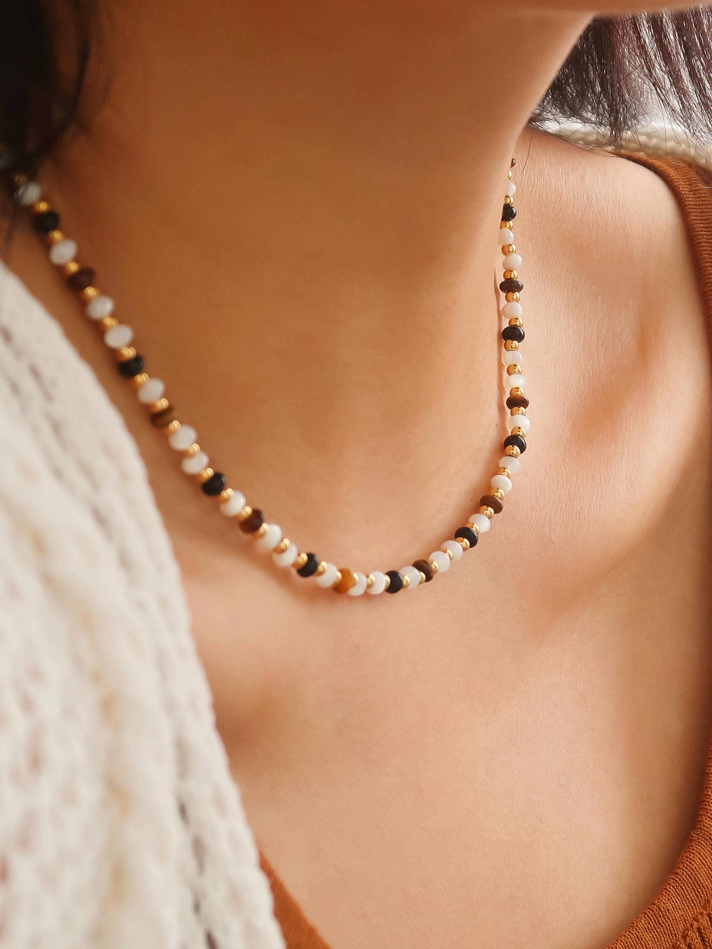 Boho Beaded Necklace