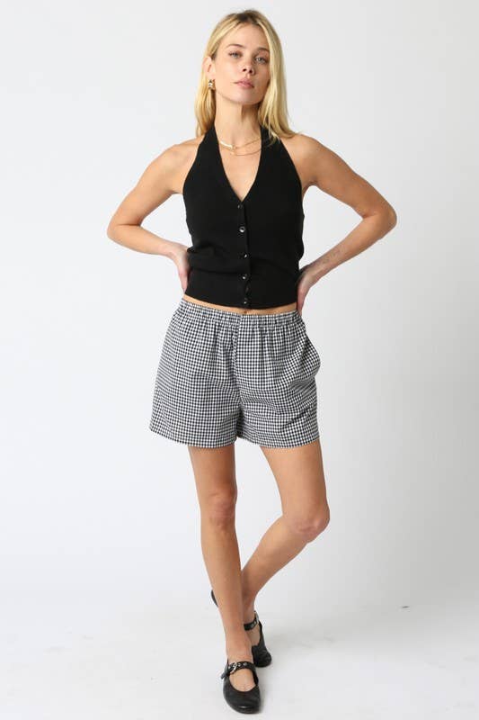 Yoly Knit Halter Top