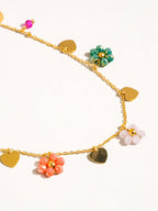 Flowers & Hearts Necklace
