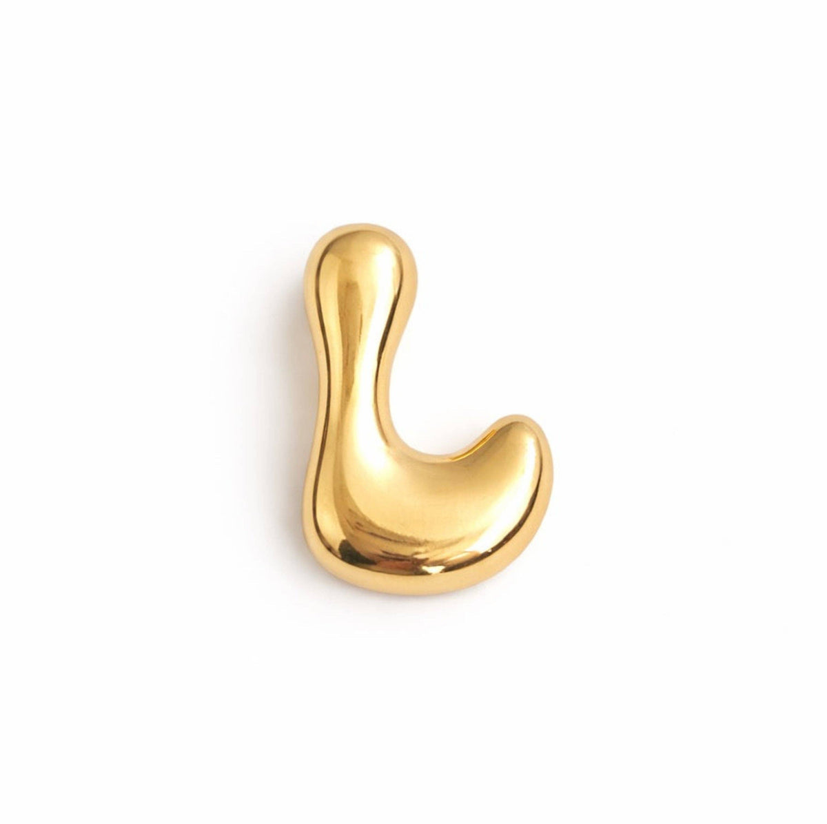 Balloon Letter Initial Brooch
