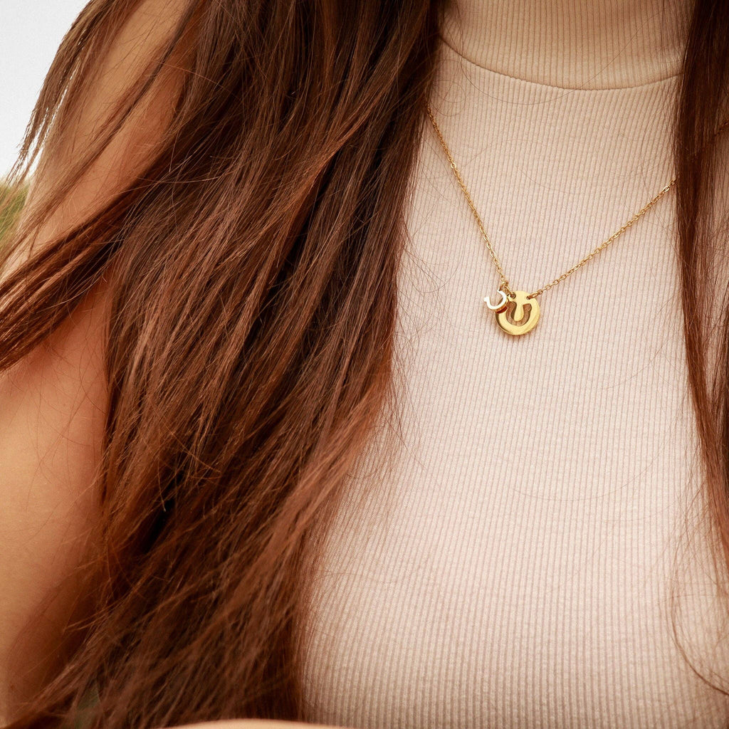 Horseshoe Charm Necklace